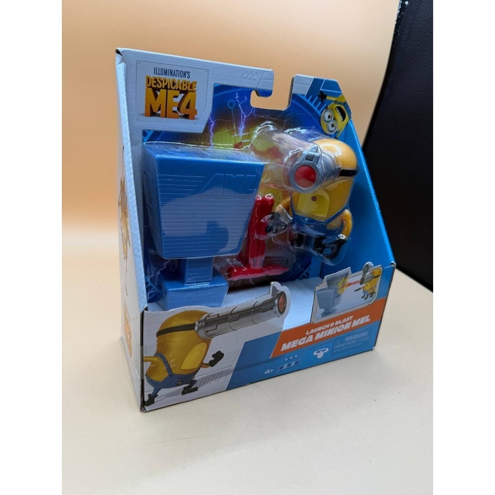 Despicable Me 4 Movie Launch &‎ Blast Mega Minion Mel 4" Figure 2024 NEW